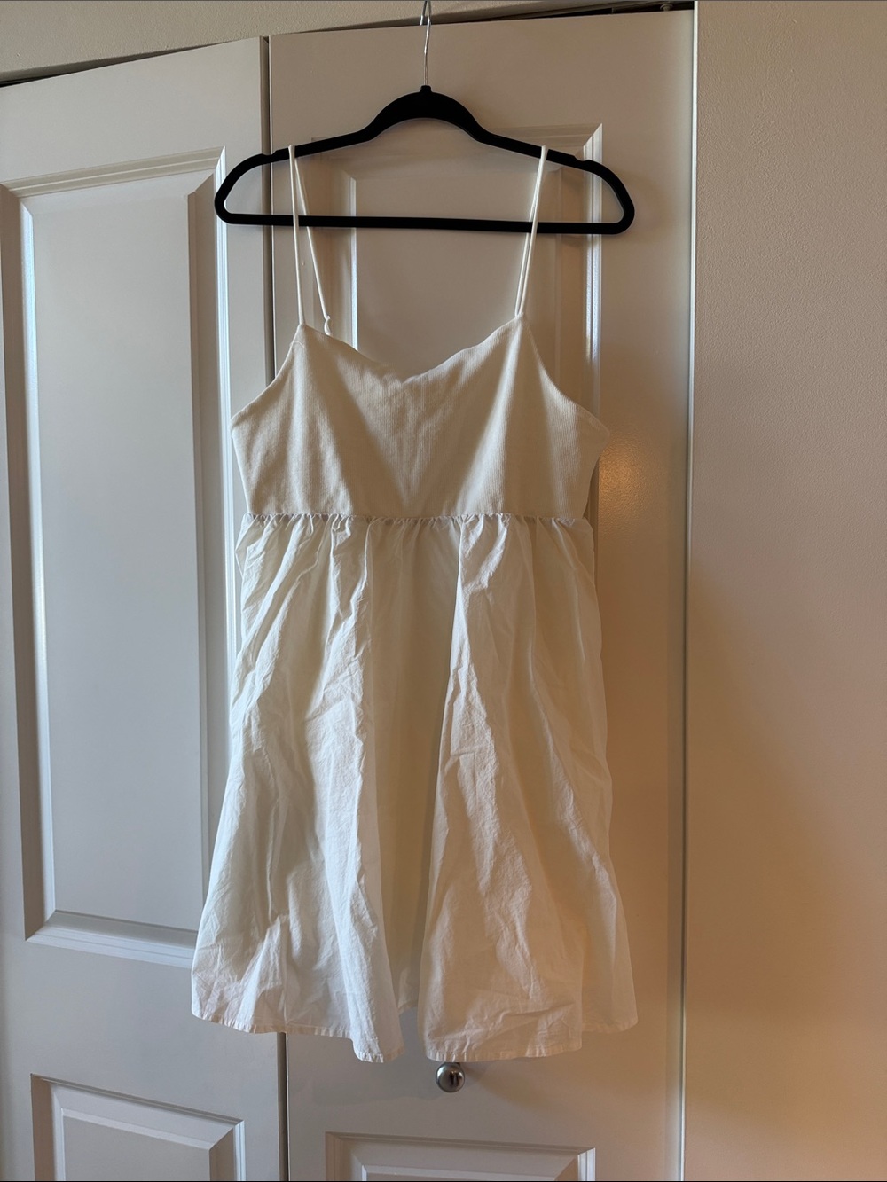 sundays by wearesundays white Spaghetti-Strap Empire-Waist dress